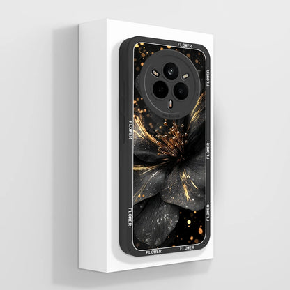 Cute Floral Silicone Case for Realme 14 Pro Series