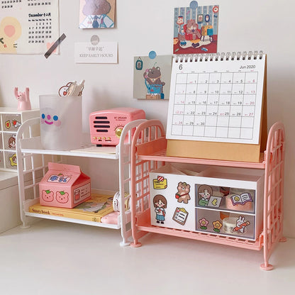 Desktop Storage Shelf Organizer
