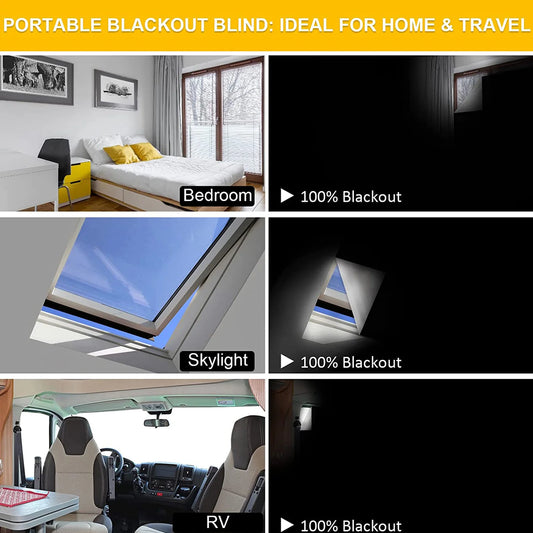 Removable Blackout Window Cover