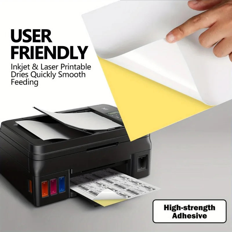 A4 Printable Self-Adhesive Sticker Paper