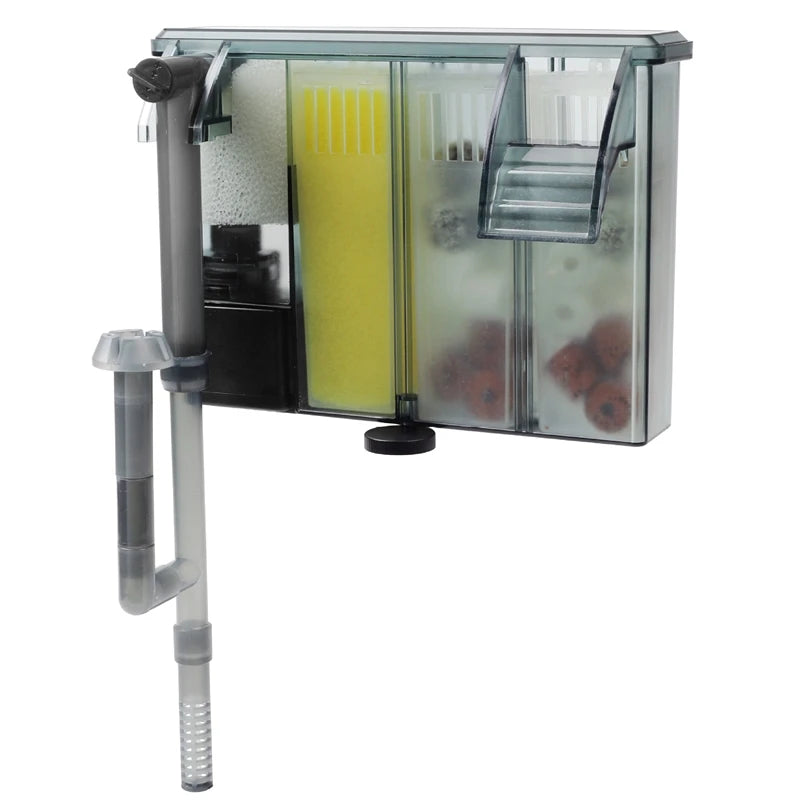 Wall-Mounted External Aquarium Filter System