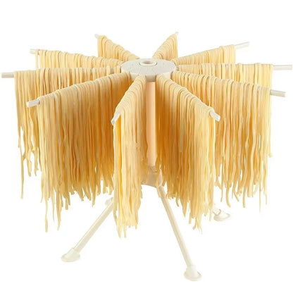 Collapsible Pasta Drying Rack with 10 Arms