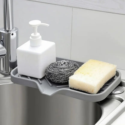 Silicone Sink Organiser Tray with Drainage