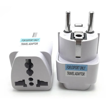 Universal EU Travel Plug Adapter