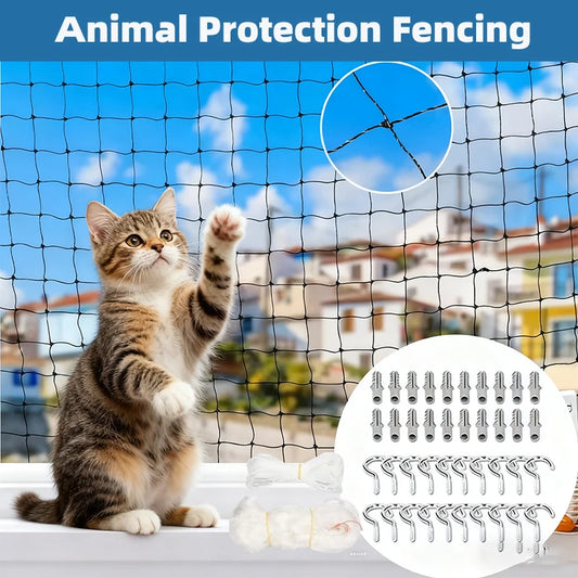 Pet Safety Nylon Netting for Cats & Birds