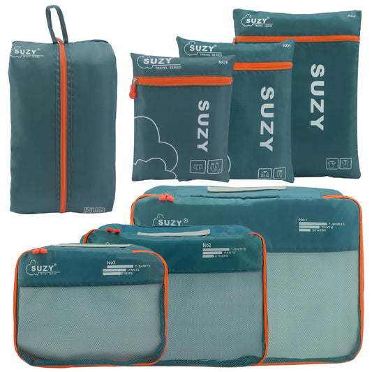Mesh Luggage Organizer Bags for Suitcases and Travel Storage