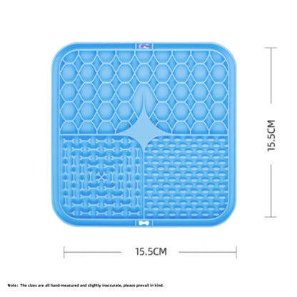 Slow Feeder & Bath Distraction Mat for Dogs