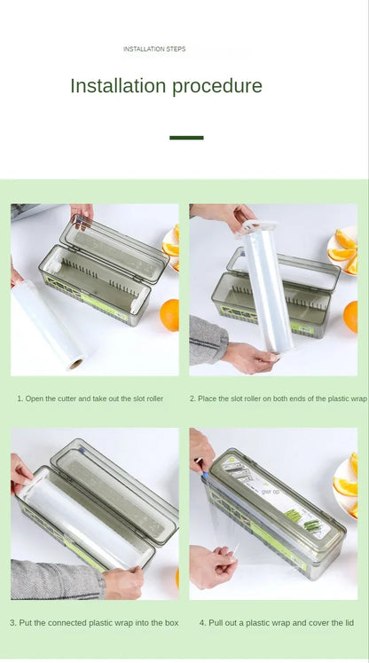 Cling Film Dispenser & Cutter Box