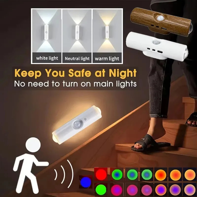 Smart RGB Motion Sensor Wall Light