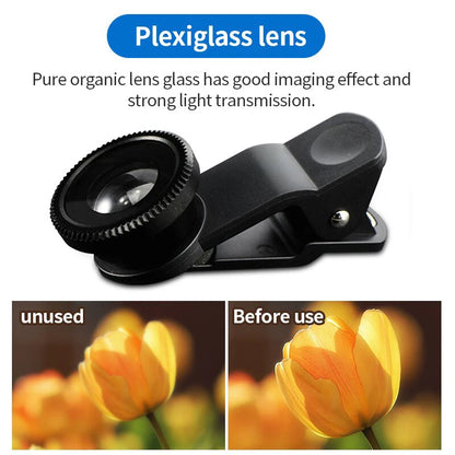 3-in-1 Smartphone Camera Lens Kit –