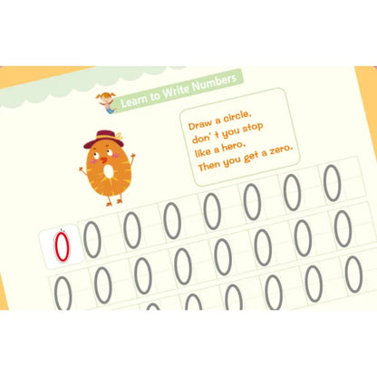 Kids Reusable Magic Practice Copybook with Disappearing Pen