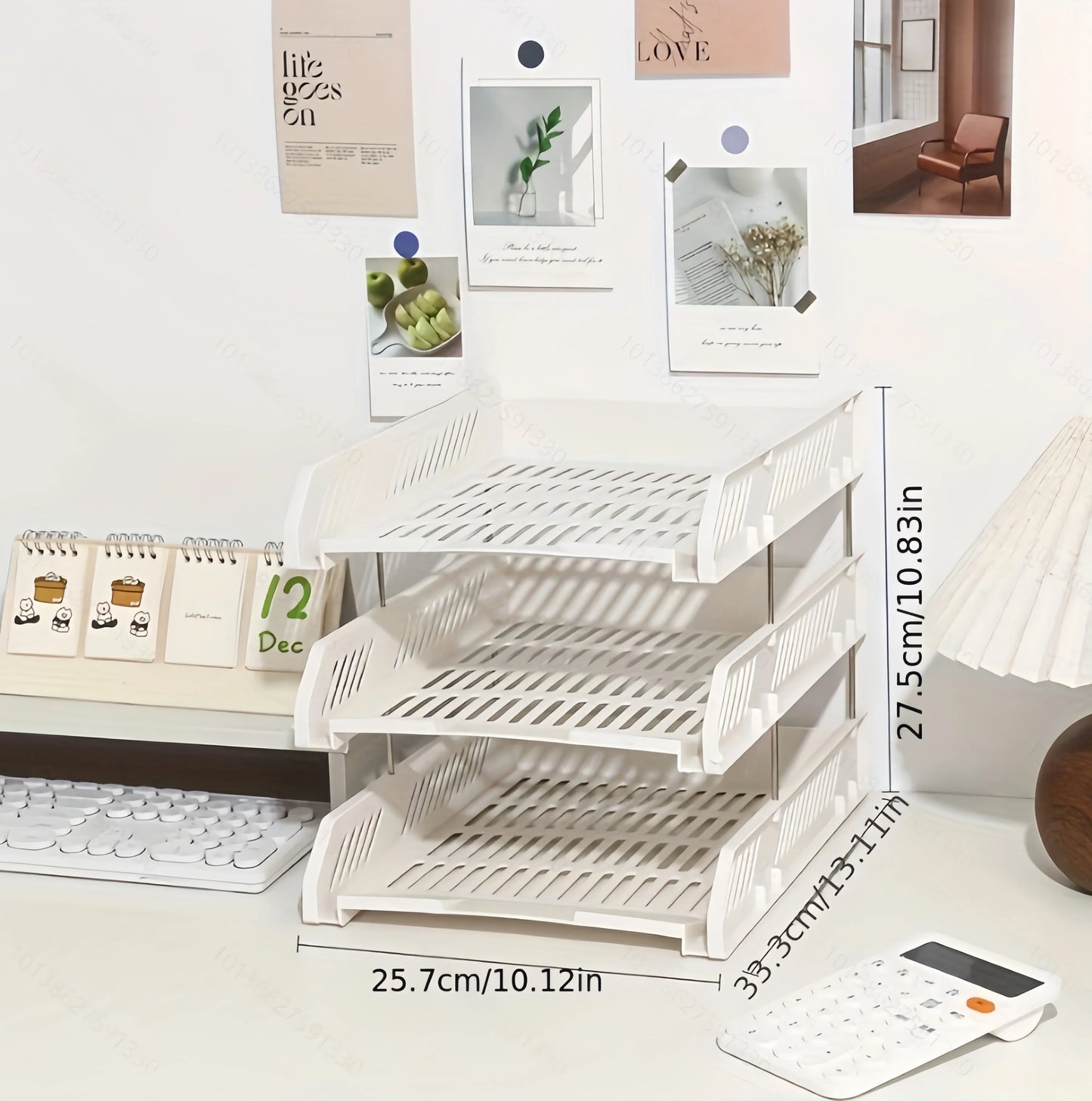 Multi-Layer File Tray Organizer
