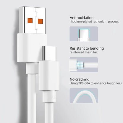 Xiaomi 6A USB Type-C Turbo Fast Charging Cable