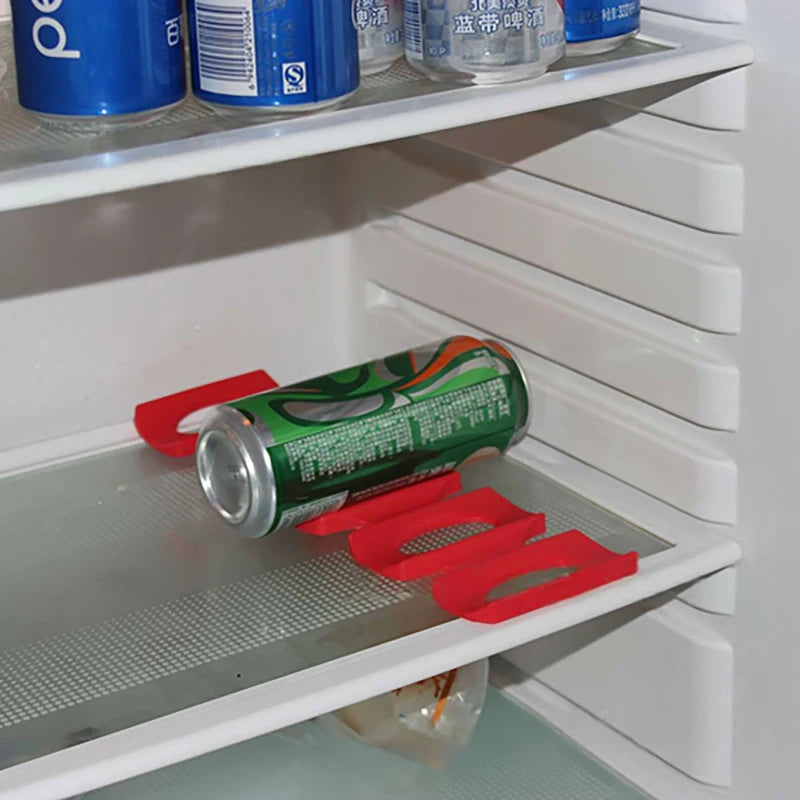 Silicone Fridge Can & Bottle Organizer Mat