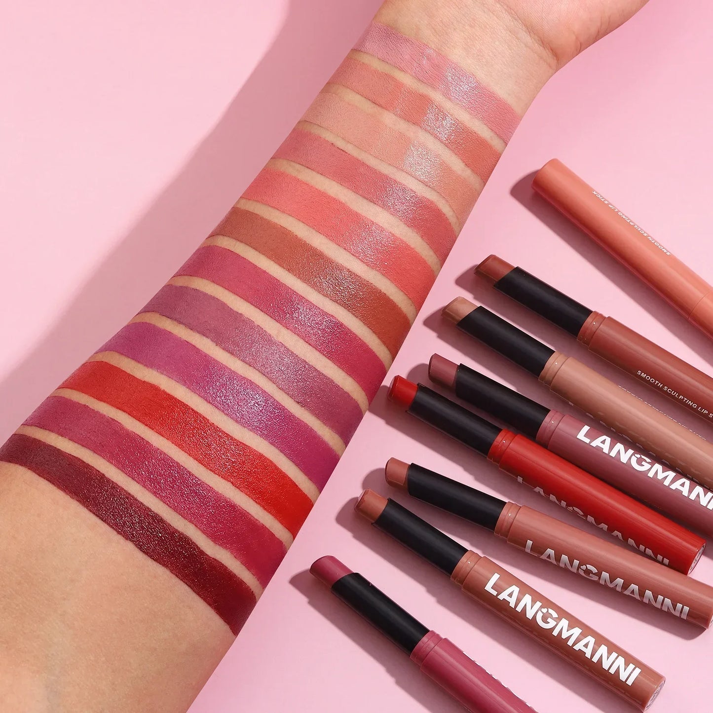 Rotating Velvet Matte Lipstick Pencil