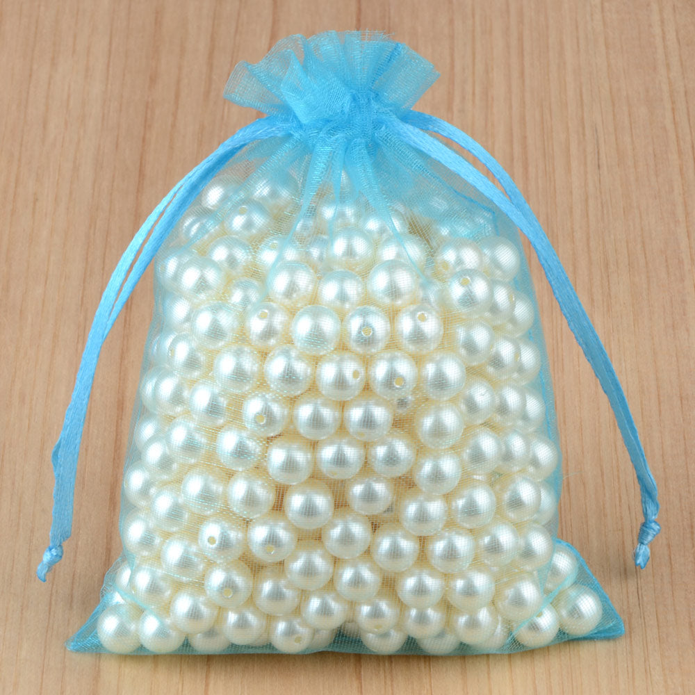 100pcs 24 Colors Jewelry Packaging Bag 5*7 7*9 9*12 10*15cm