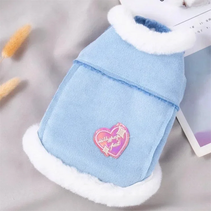 Winter Warm Fleece Pet Jacket for Dogs & Cats