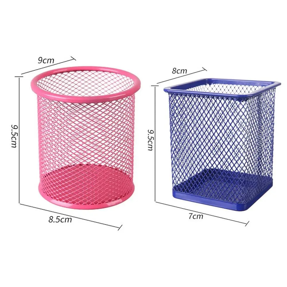 Metal Mesh Pen Holder