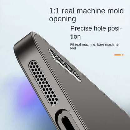 Matte Metallic Paint Shock Resistant Case For Redmi Note