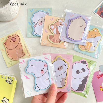 Cute Animal Sticky Notes