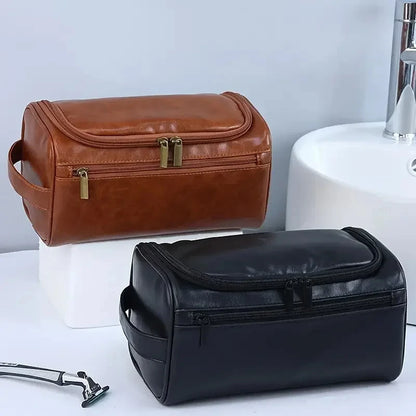 Leather Toiletry Bag