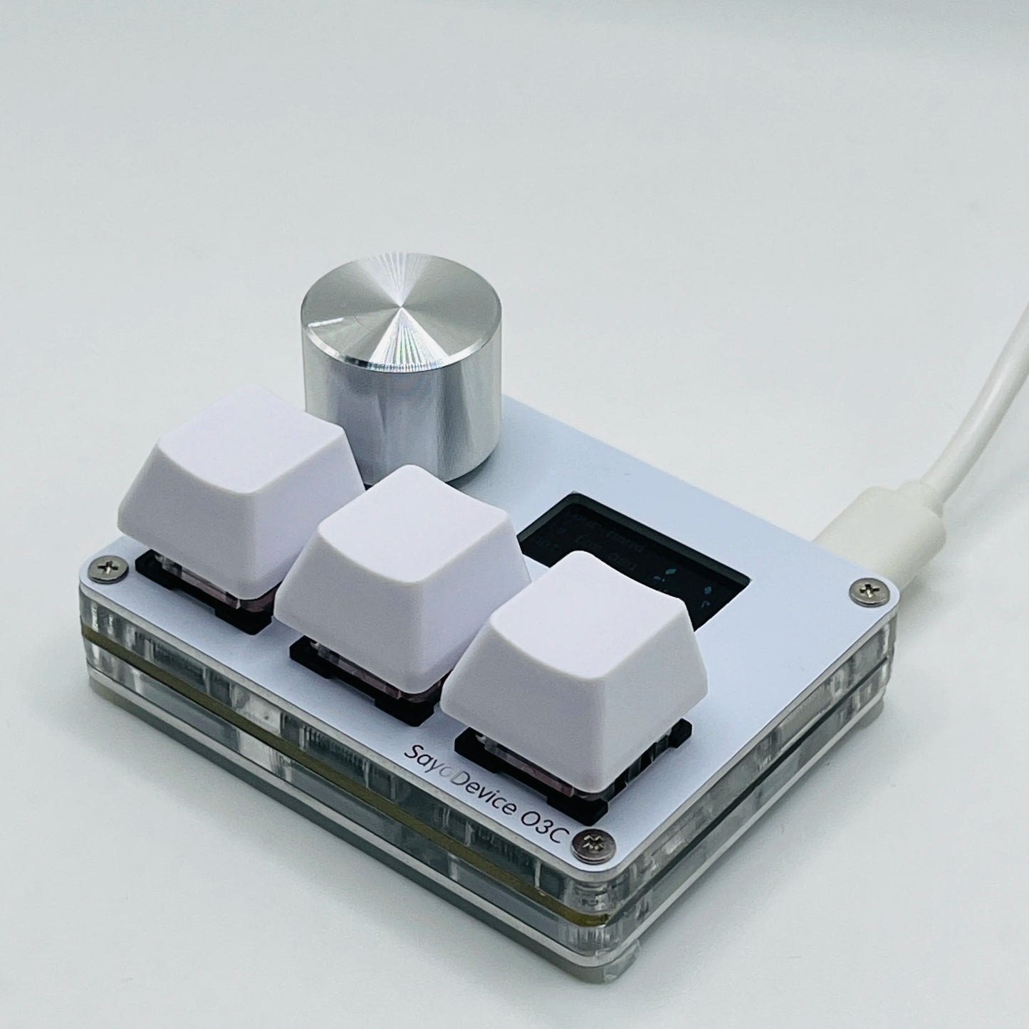 SayoDevice O3C Magnetic Macro Keyboard
