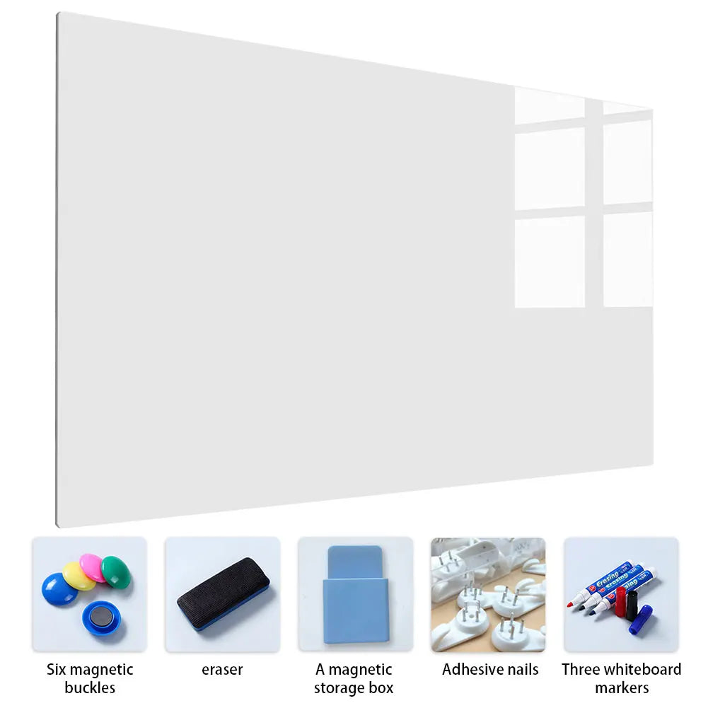 Magnetic Dry Erase Whiteboard Wall Sticker Kit