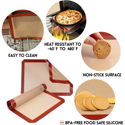 Food-Grade Non-Stick Silicone Pastry & Baking Mat