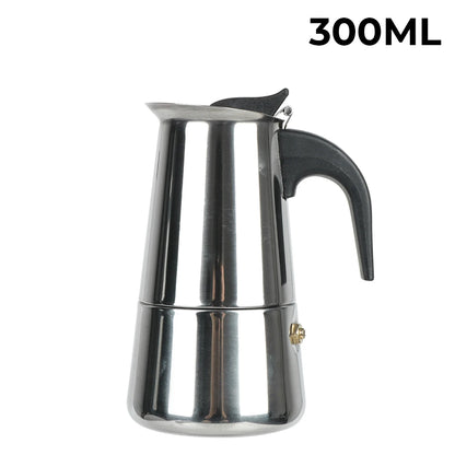 Stainless Steel Stovetop Moka Coffee Maker