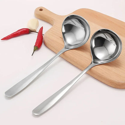 Stainless Steel Long Handle Soup Spoon