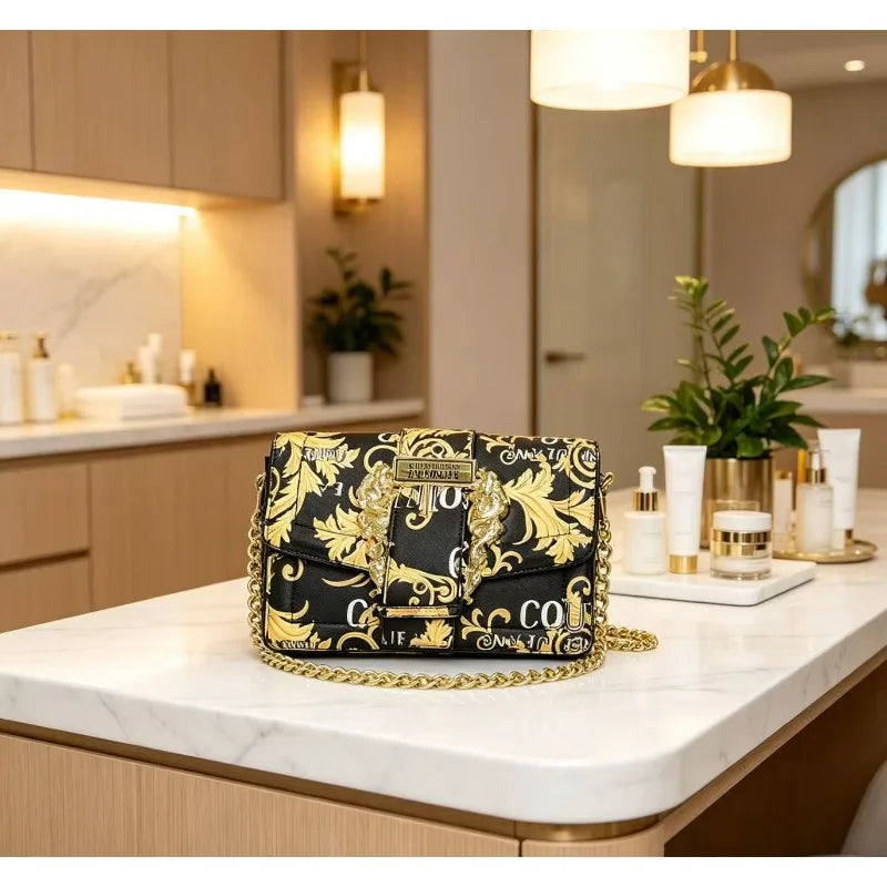 Luxury Vintage Crossbody Tote Handbag