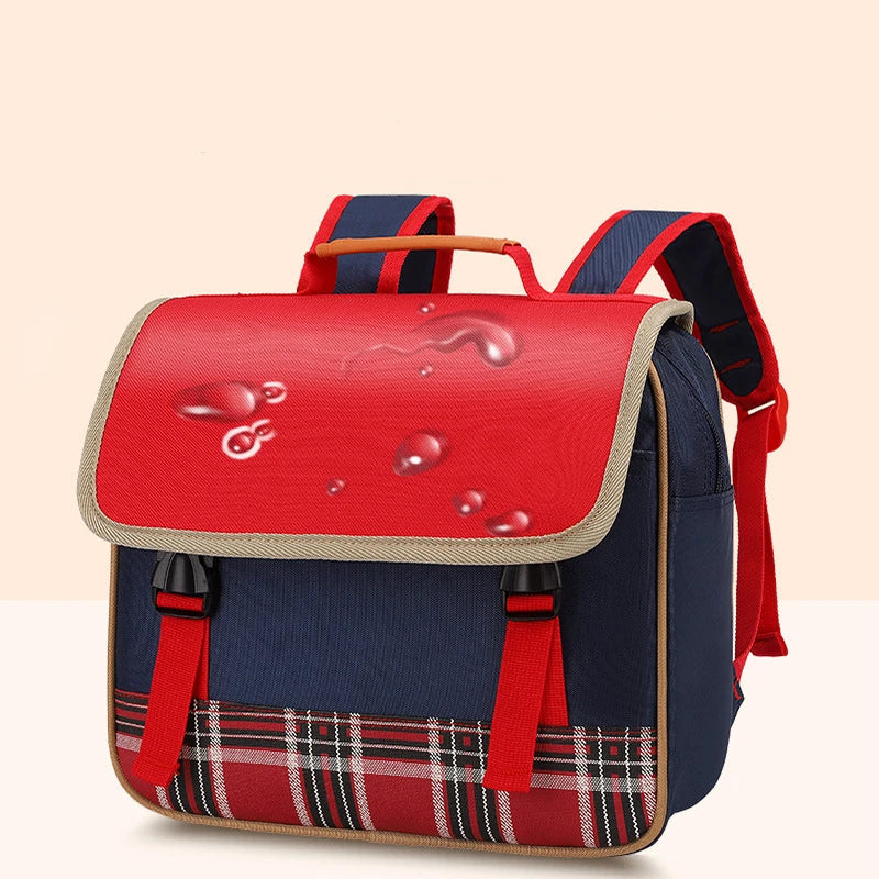 British Style Oxford Kids School Backpack