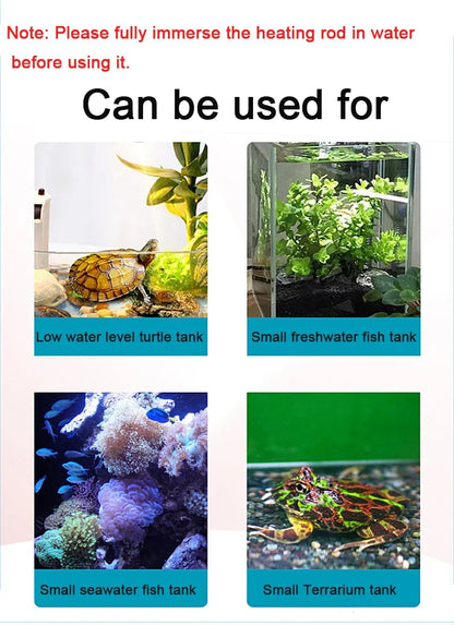 USB Mini Aquarium Heater 10W 26°C Constant Temperature