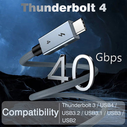 Thunderbolt 4 USB-C Cable