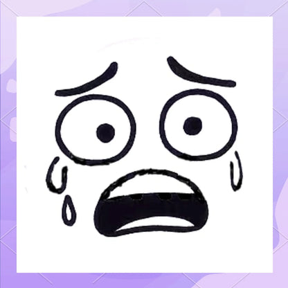 Cute Emoji Expression Stamps