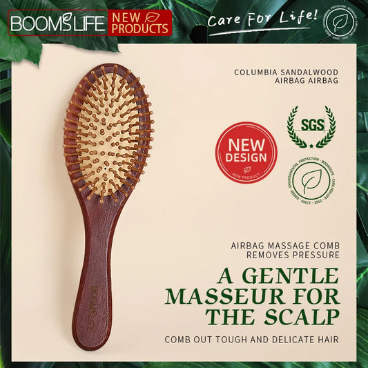 Oak Wood Hair Brush