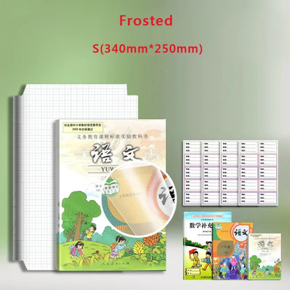 Transparent Waterproof Self-Adhesive Book Covers