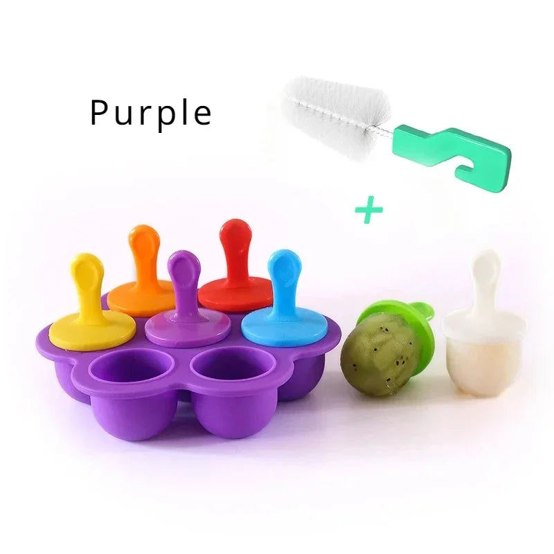 Mini Silicone Popsicle Mould Set
