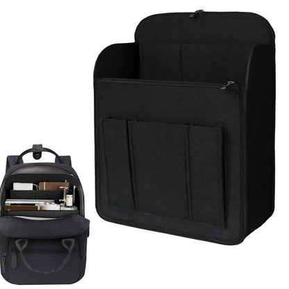 Lightweight Felt Backpack Organizer Insert