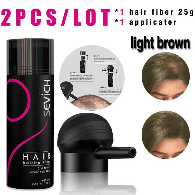 SEVICH Hair Building Fibers Set