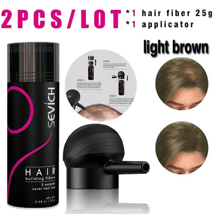 SEVICH Hair Building Fibers Set