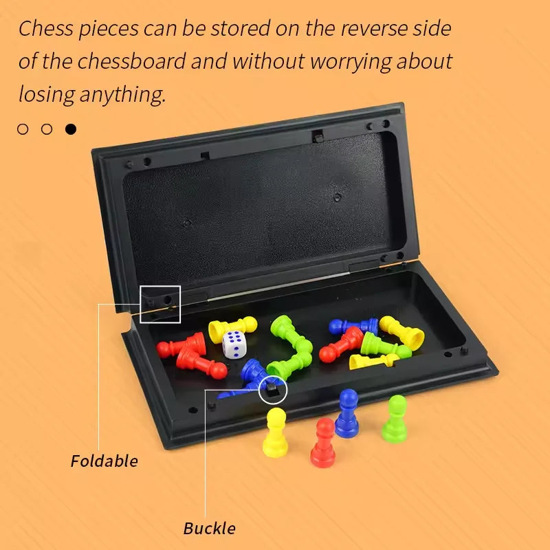 Foldable Ludo Board Game Set