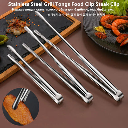 Stainless Steel BBQ Grill Tongs