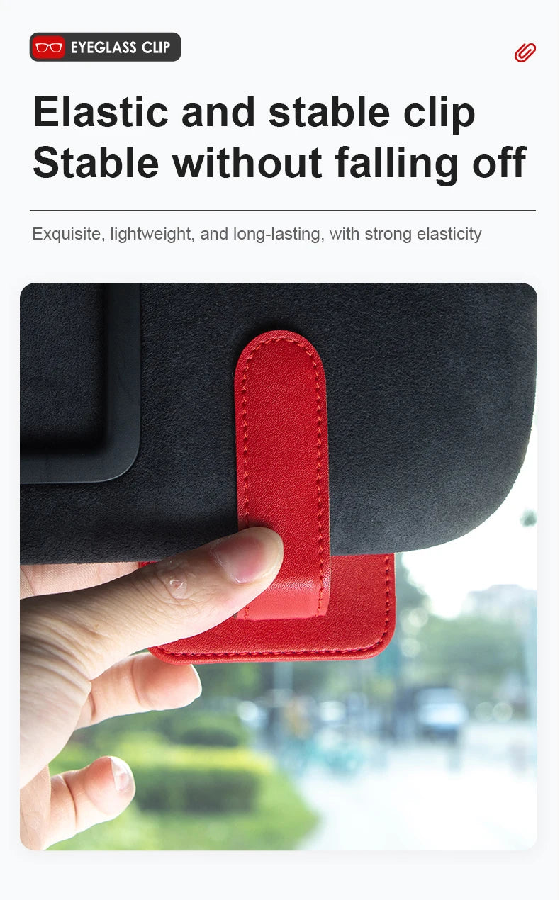 Car Sun Visor Glasses Holder