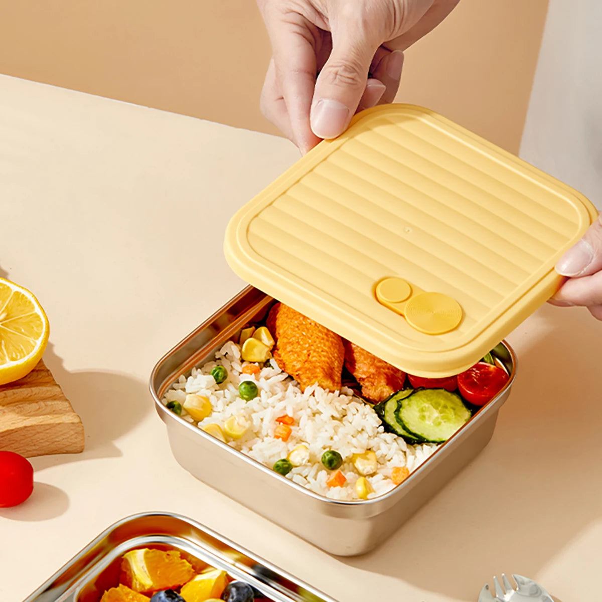 Leakproof Bento Food Container – 600ml–700ml