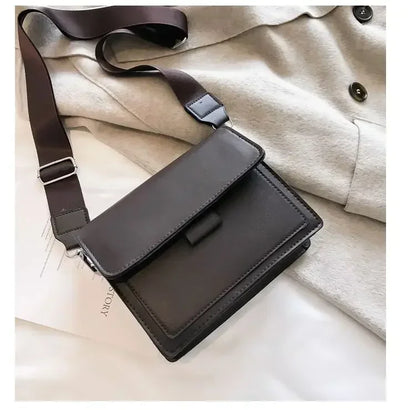 Women’s PU Leather Crossbody Flap Bag
