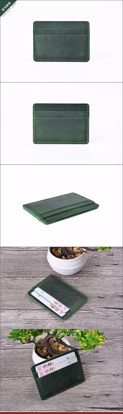 Genuine Leather Card Holder Wallet