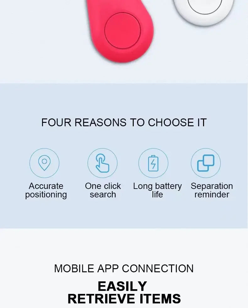 Mini Bluetooth Smart Tracker & Anti-Lost Locator
