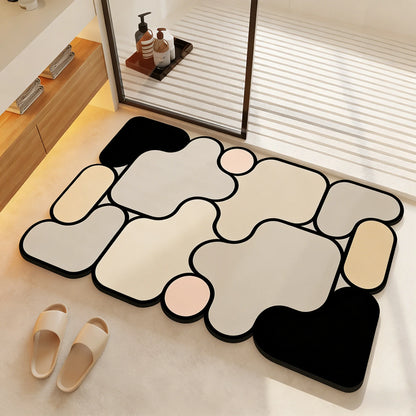 Diatomaceous Earth Bathroom Mat