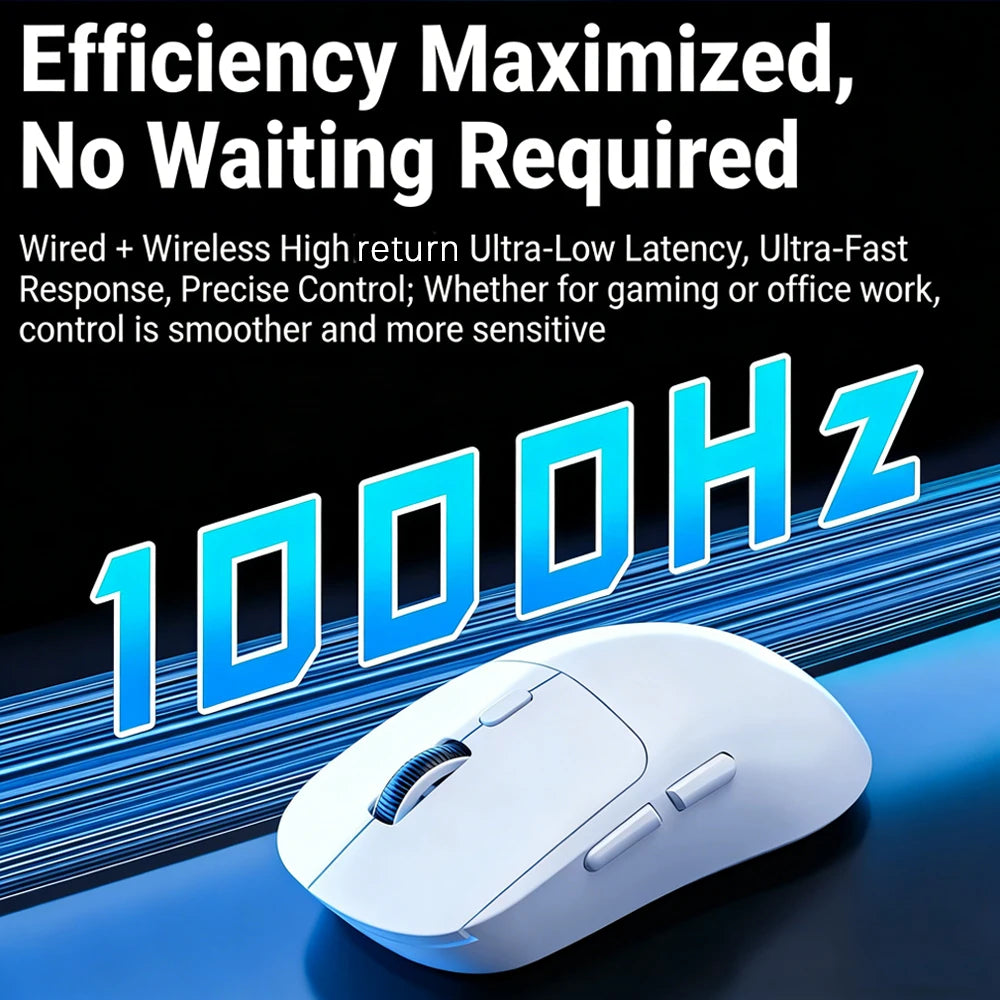 M348 Superlight Wireless Bluetooth & 2.4GHz Gaming Mouse